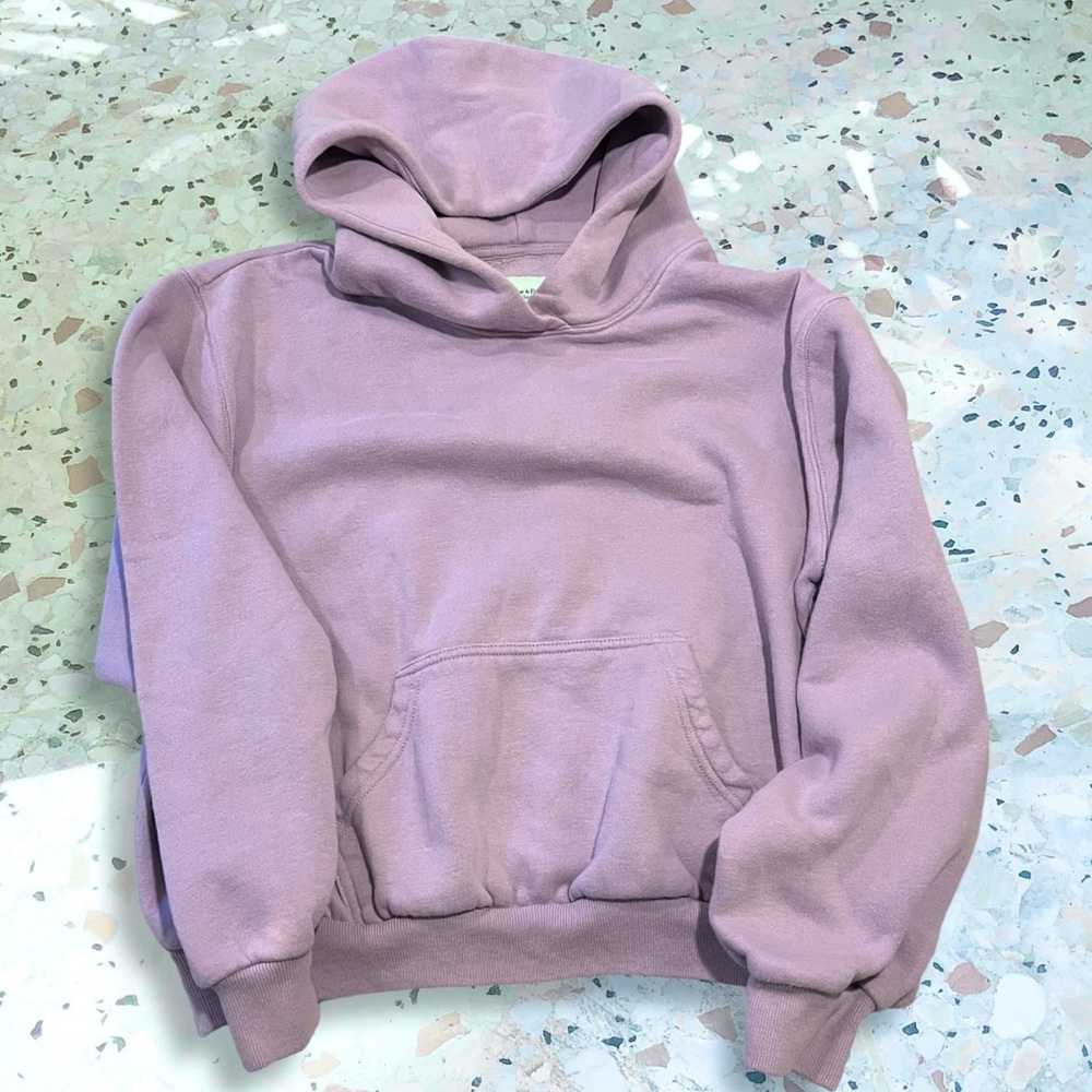 Abercrombie & Fitch Soft A&F Collection Hoodie Lilac Purple Size Medium - Picture 2 of 6